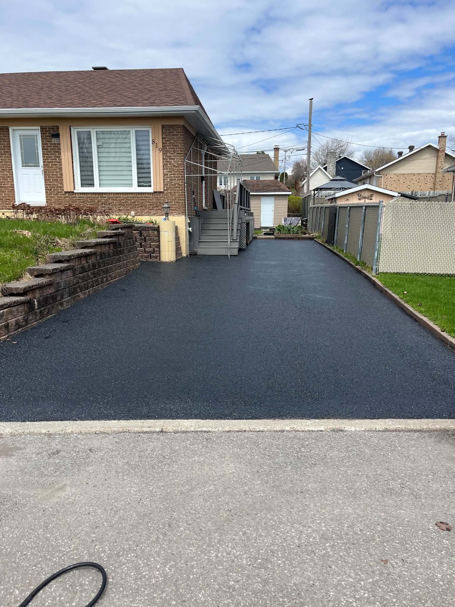 Réalisation Asphalte Nordique — Scellant d'asphalte à Québec